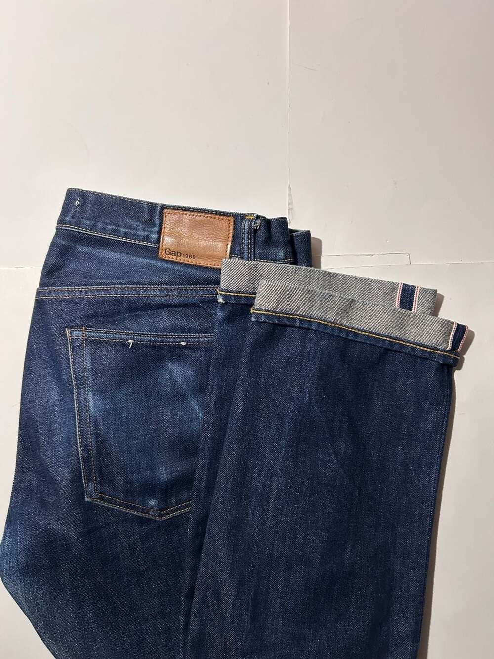 Gap 1969 Kaihara Japanese Selvedge Denim Straight Jeans 30x32